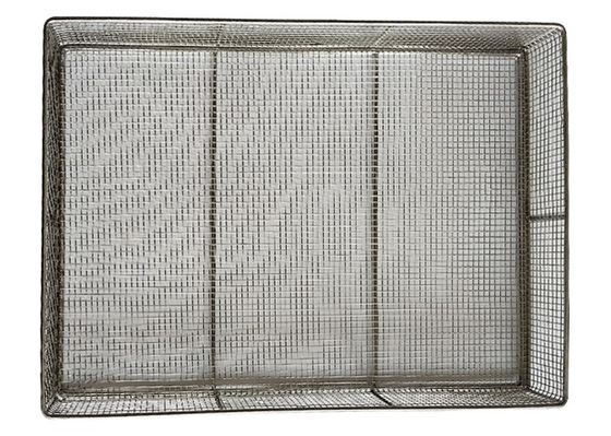 316 / 304 Stainless Steel, Carbon Steel, Copper Wire Non-toxic and tasteless Wire Mesh Basket Square
