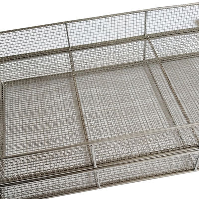 316 / 304 Stainless Steel, Carbon Steel, Copper Wire Non-toxic and tasteless Wire Mesh Basket Square