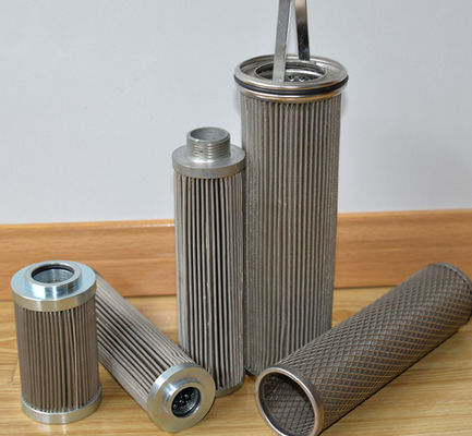 3 Micron Folding 0.8mm Aperture Wire Mesh Filter Element