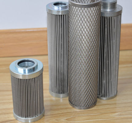 3 Micron Folding 0.8mm Aperture Wire Mesh Filter Element